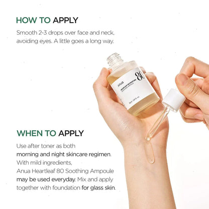 Heartleaf 80% Moisture Soothing Ampoule