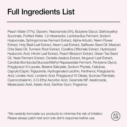 Peach 70% Niacinamide Serum