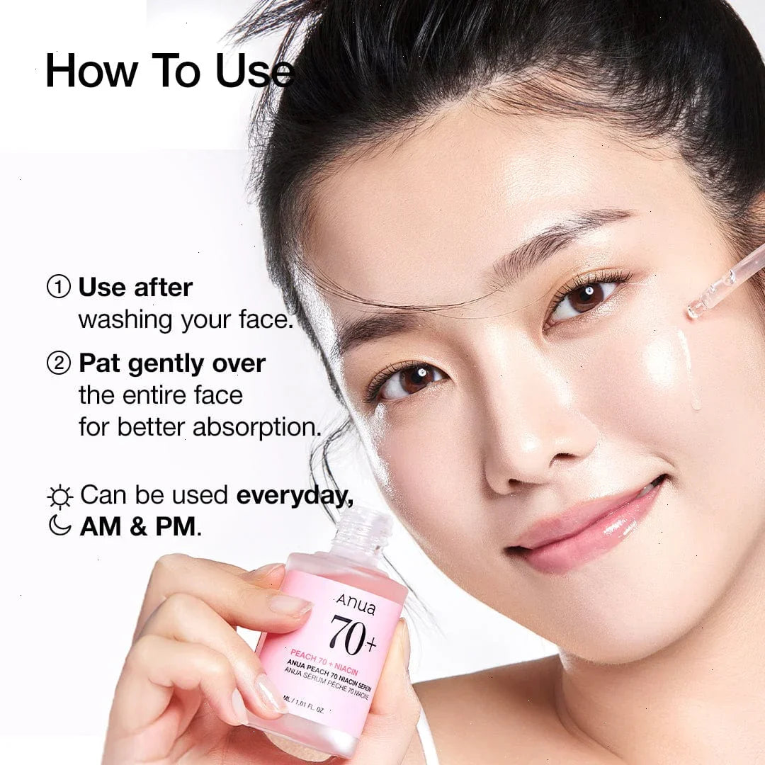 Peach 70% Niacinamide Serum