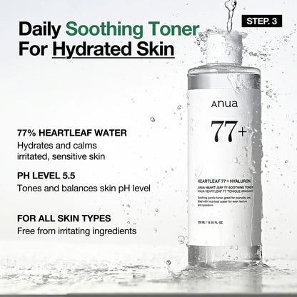 5-step Korean Skincare Set with SPF