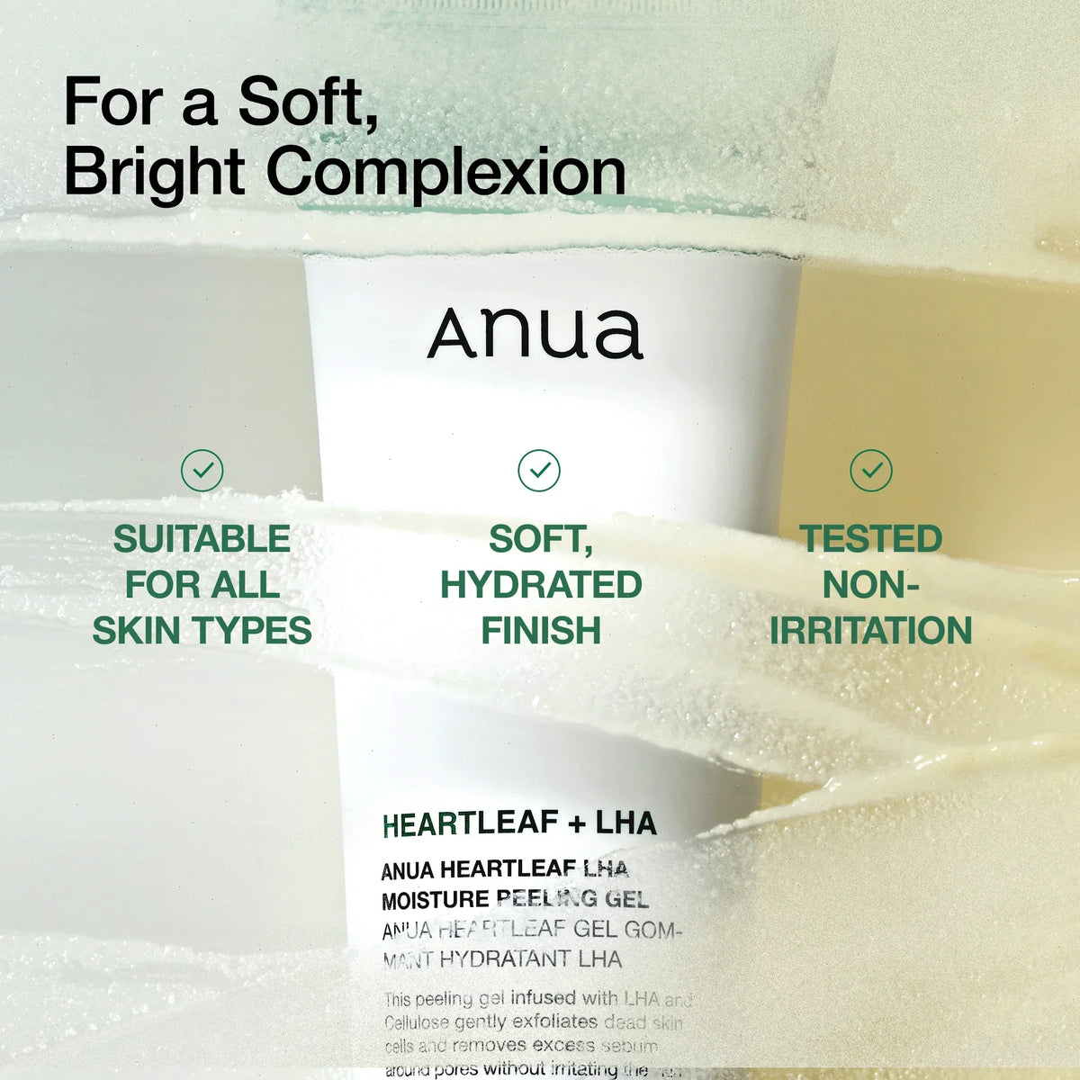 Heartleaf LHA Moisture Peeling Gel