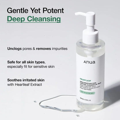 Heartleaf Pore Cleansing Oil Mild