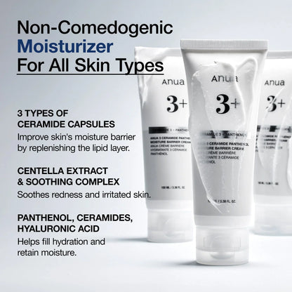3 Ceramide Panthenol Moisture Barrier Cream
