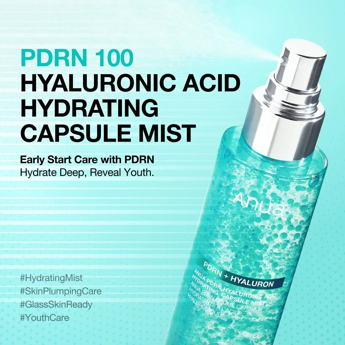 PDRN Collagen Glow Facial Serum Spray